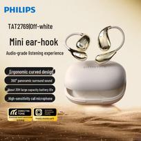 Philips TAT2769 Atvirų ausų Sportinės Ausinės su Ausies Kabliuku, Belaidės balta