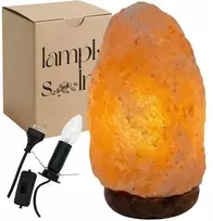 Druskos kristalo lempa LampkiSolne, 9-11 kg