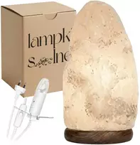 Druskos kristalo lempa LampkiSolne, 3-5kg