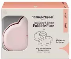 TOMMEE TIPPEE silikoninė neslystanti sulankstoma lėkštė su skyreliais, 448743