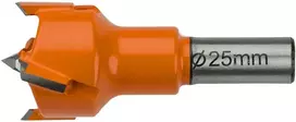 Frez 25 mm karbido pjaustytuvas