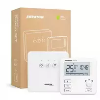 Auraton Auraton tygodniowy, belaidis regulator temperatury ze sterownikiem urządzenia grzewczego lub klimatyzacyjnego Fornax Draco Set AUR00DRC0SE00
