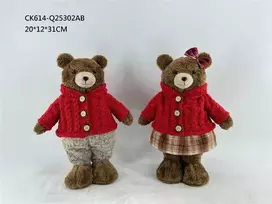 Boltze Dekoracija, "Meškutis" Christmas Touch, 31 cm