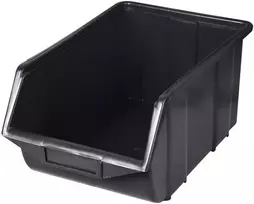 Pro plastikinis stalčių konteineris 220*355*167 juodas