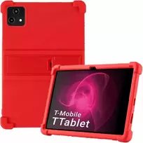 Dėklas na tablet Strado Dėklas Pancerne Armor Case su podstawką do T-Mobile T Planšetė 5G 10.36, raudona