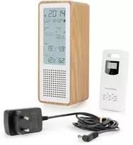 Thomson WS102TWH meteorologinės stotelės su „Bluetooth“ garsiakalbiu ir FM radiju