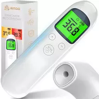 RTO Bekontaktis termometras lcd na podczerwień elektroninis dokładny 3 spalvų