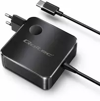 Qoltec 65W GaN Super Fast | USB-C PD PPS | 5-21V | 3-3.25A | Nešiojamas kompiuteris | MacBook | Išmanusis telefonas