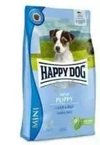 Happy Dog Sensible Mini Puppy, sausas maistas, šuniukams od 4 tyg., ėriena/ryż, 800g