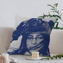 Singer B-BillieS E-EilishS Cushion Cover Pillow Cover Decor Pillowcase Printed Cushion Case For Couch 12x12Inch