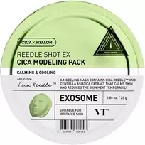 VT COSMETICS Reedle Shot EX Cica Modeling Pack - modeliuojanti veido kaukė su Centella Asiatica kompleksu, 25 g