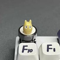 Sunflower Chinchilla Keycaps Anime Kawaii Keycaps For Mechanical Keyboard Caps Gaming Decoration Accessories 1Pc Artisan Diy Key ONLY 1 PCS