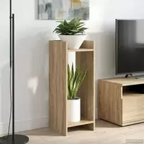 Augalų stovas su lentyna 2 pcs Sonoma ąžuolas 30 x 30 x 80 cm