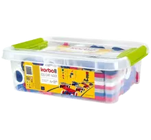Korbo Edu Car 400 konstruktorius vaikams nuo 4 metų, mokantis mechanikos ir eismo taisyklių