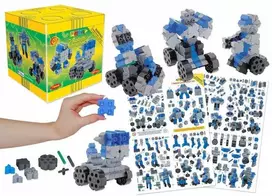 Konstruktorius Morphun 7 Robots 80 el.