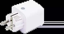 Shelly Plug M Gen3 – išmanusis Wi-Fi Matter kištukinis lizdas su galios matavimu (baltas)