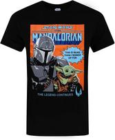 Žvaigždžių karai The Mandalorian Marškinėliai Vyrams Kūdikis Yoda Suaugusiems Dovana Viršus S juoda