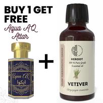 Jojoba Essential Oil 10ml for Aromatherapy & Home Fragrance get 1 Free 6 ml Attar – Aqua AQ, Dubai Oud, Aura, White Oud