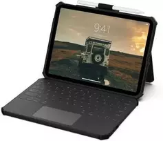 Carruzzo Urban Armor Gear 1K4009B14040 mobiliojo įrenginio klaviatūra QWERTY Anglų (JK) C tipo USB Juoda
