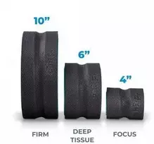 Chirp Wheel Plus 3 pk 4", 6", 10" - komplektas 3 kół do ćwiczeń, stretchingu, rehabilitacji, jogi, pilatesu 4", 6", 10" (3 vnt.)
