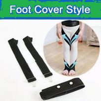 O X Legs Correction Belt Set Adjustable Leg Foot Internal External Rotation Support For Height 75-165Cm M  height 75-120cm black