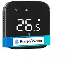 Mercusys Meross MTS215 Wifi termostatas Katilo / vandens šildymo sistemai Apple Homekit, Matter juodas