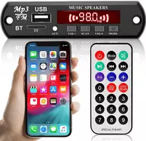 „Bluetooth“ modulio grotuvo siųstuvas automobilio mp3 aux usb fm nuotolinio valdymo pultui -e356