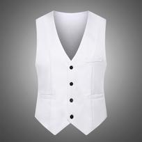 Men's Fashion Vest Thin Korean Vest Banquet Business   Vest Work Professional Suit Vest M balta