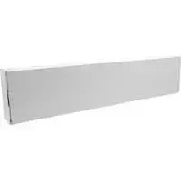 InLine® 19" Cable management panel, 5 large brackets, RAL9005, juodas