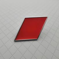 1 vnt. 3D metalinis automobilio kėbulo/galinės bagažinės/šoninio sparno emblema, lipdukas | Tinka A3 A4 A5 A6 A7 Q3 Q5 Q7 S3 S4 S5 S6 S7, cinko lydinys, stiliaus apdaila