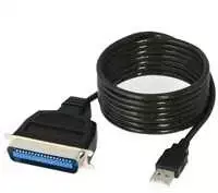 PremiumCord USB spausdintuvas kabelis USB na port równoległy LPT (CEN36M)