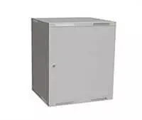 Solarix sulankstoma sieninė spinta SENSA LITE 12U 450mm, metalinės durys, RAL 7035, SENSA-L-12U-545-21-G