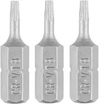 Bity Torx antgaliai T8 x 25 mm, 3 vnt.