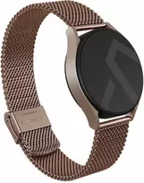 Swissten BURGA Metal Mesh Elegance - universali laikrodžio apyrankė 20 mm (rožinio aukso spalvos)