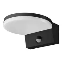 Orno ASPEN LED 15W, sodo šviestuvas su PIR judesio jutikliu, 1300lm, IP65, 4000K, juodas