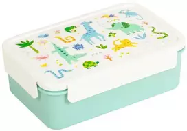 A Little Lovely Bento vaikiška priešpiečių dėžutė 'Džiunglės'