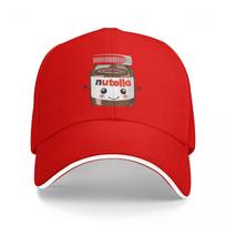 Nutella Cutie Baseball Caps Snapback Fashion Baseball Hats Breathable Casual Casquette Outdoor For Mens And Womens One Size