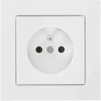 Gniazdo Lizdas Lizdas su 2P+Z, Malta, 16A, 250V, PT-16M, baltas