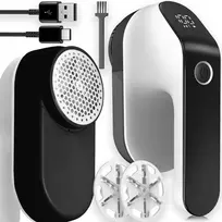 Retoo Barzdaskutė 5 W drabužių skustuvas su galingu LED ekranu drabužiams, apmušalams, megztiniams, USB-C - or1101