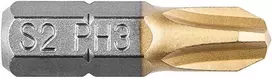 Koncówki Atsuktuvo antgaliai PH3 x 25 mm, 2 vnt.