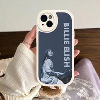 B-Billie E-Eilishes Phone Case Hard Leather For iPhone 14 13 16 Mini 15 14 11 12 Pro Max Plus Fundas iphone 11