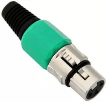 1429# 3p XLR mikrofono lizdas kabeliui
