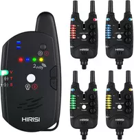Hirisi Tackle elektroninis karpių signalizatorius su nuotolinio valdymo pultu, naktiniu apšvietimu, reguliuojamu jautrumu ir garsu