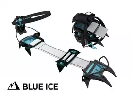 Blue Ice Mėlyna Raki automatyczne Mėlyna Ice Harfang Enduro Crampon - juodas