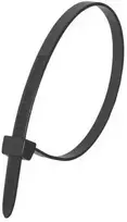 Nylonowe Nailoniniai kabelių raiščiai, juodi, 4,8x370 mm (25 vnt.)