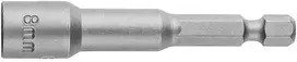 Nasadka Magnetinė galvutė 8 x 65 mm, 1/4 colio kotas
