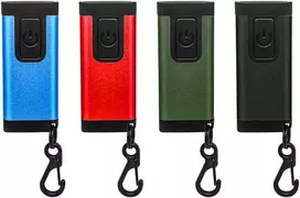 Mini COB LED žibintuvėlis/raktų pakabukas, 150lm, 180mAh, 5500K, spalvų mišinys