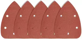 Papiery Švitrinis popierius su lipdukais, „Ironxa0102 x 140 mm“, „XA0P150“, 5 vnt., su 5 skylėmis šlifuokliui 59G335