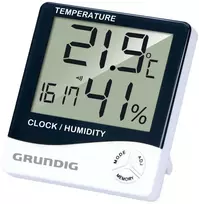 ORŲ STOTELĖ LAIKRODIS KALENDORIUS ŽADINTUVAS LCD GRUNDIG 358420