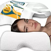 Poduszka Ortopedinė pagalvė miegui, pagaminta iš viskoelastinio putplasčio, didelė, XXL dydžio